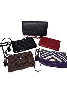 Coach Y2K Wristlet & Wallet Bundle GUC! Comes with Dusty’s (5)
